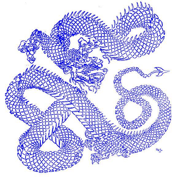 Open Curve With Dragon